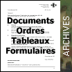 Documents militaires