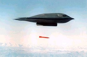 B61-11 larguée par un B-2