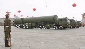 Chinese Missile Dong Feng 31