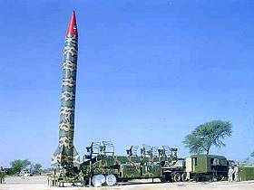 Missile pakistanais Ghauri  capacit nuclaire