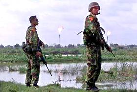 Marines indonsiens  Aceh, 5.4.2001