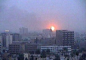 Première frappe sur Bagdad, 20.3.03