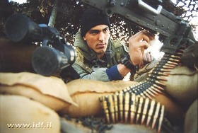 Soldat isralien en position au Liban (Image www.idf.il)