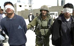 Palestiniens faits prisonniers par l'arme isralienne