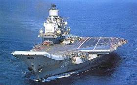 Russian carrier Kuznetsov