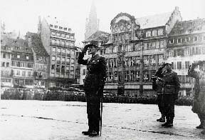 Le général Leclerc à Strasbourg