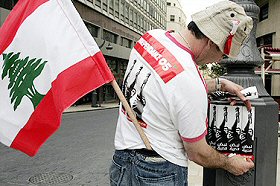 Activites démocratique au Liban