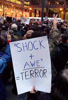 Manifestation anti-guerre