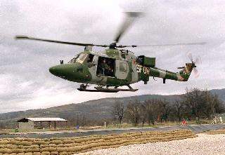 Hlicoptre Lynx de la SFOR