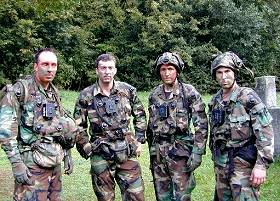 Swiss Raid Commando 99: durant la phase tactique, les patrouilles taient quipes du SIM F ass 90