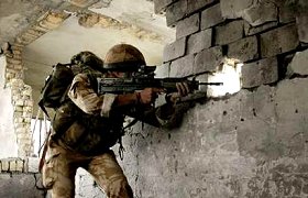Soldat américain à Bagdad