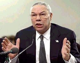 Secrtaire d'Etat Colin Powell