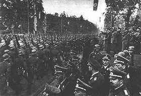 Dfil de la Wehrmacht en Pologne