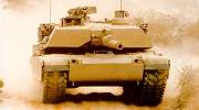 Abrams M1A2 durant une dmonstration au Kowet - 62 Ko