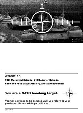 NATO Flugblatt
