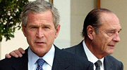 Bush et Chirac