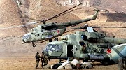 Hlicoptres russe en Ingouchie, dcembre 1999